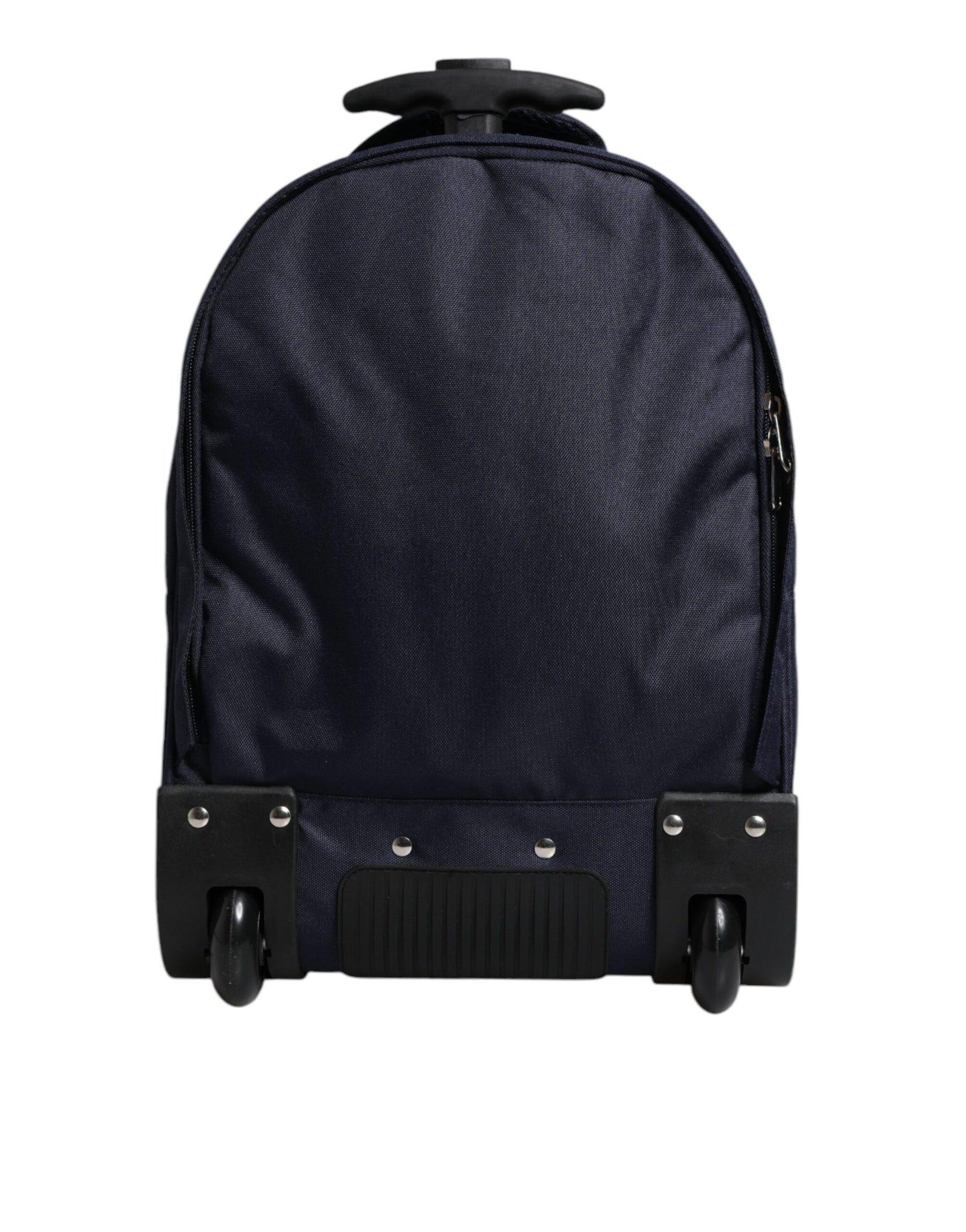 Dolce & Gabbana Blue Red Polyester Kids Back Pack Wheel Suitcase Bag | Regal Royce