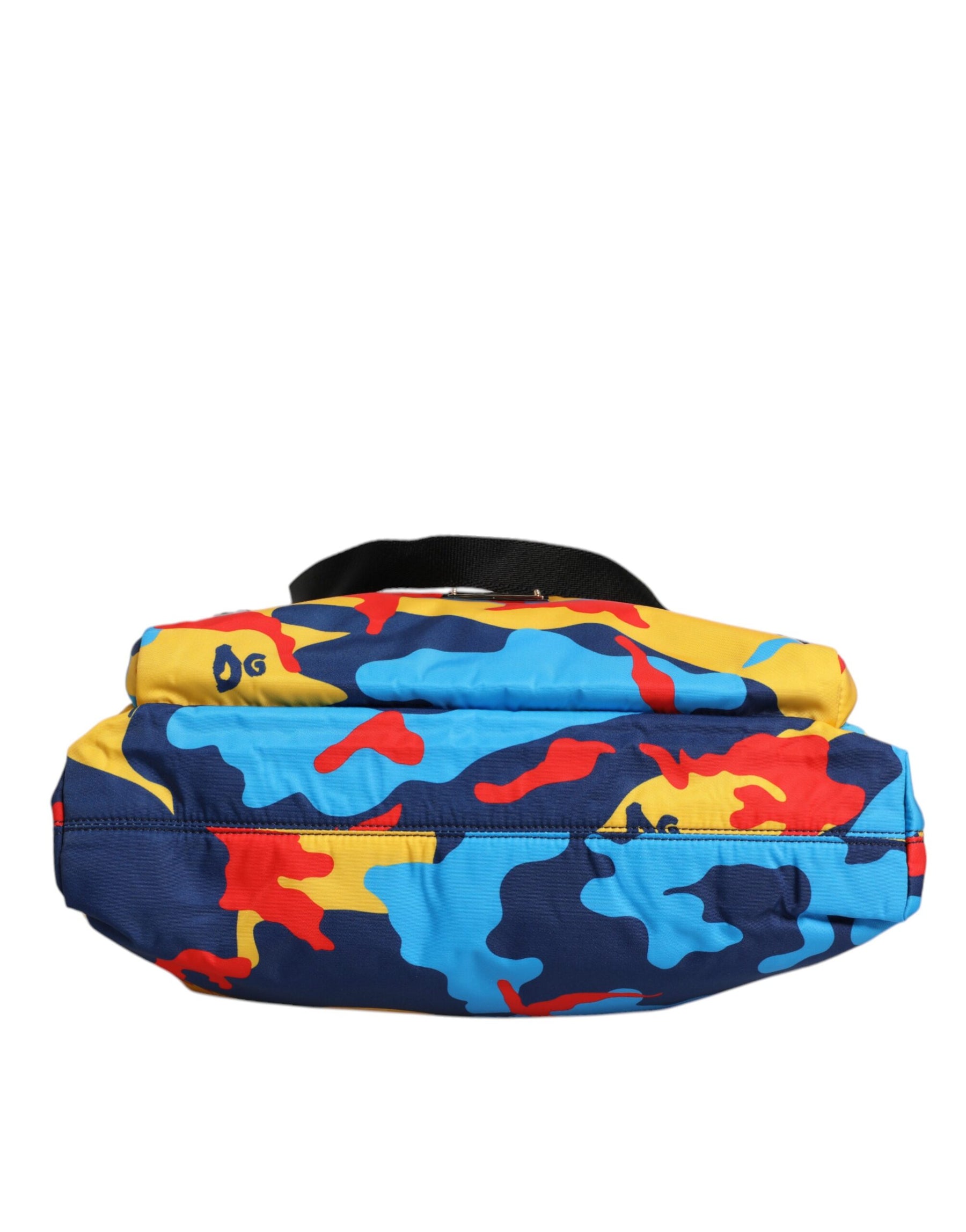Dolce & Gabbana Multicolor Camouflage Nylon Shopping Tote Bag | Regal Royce