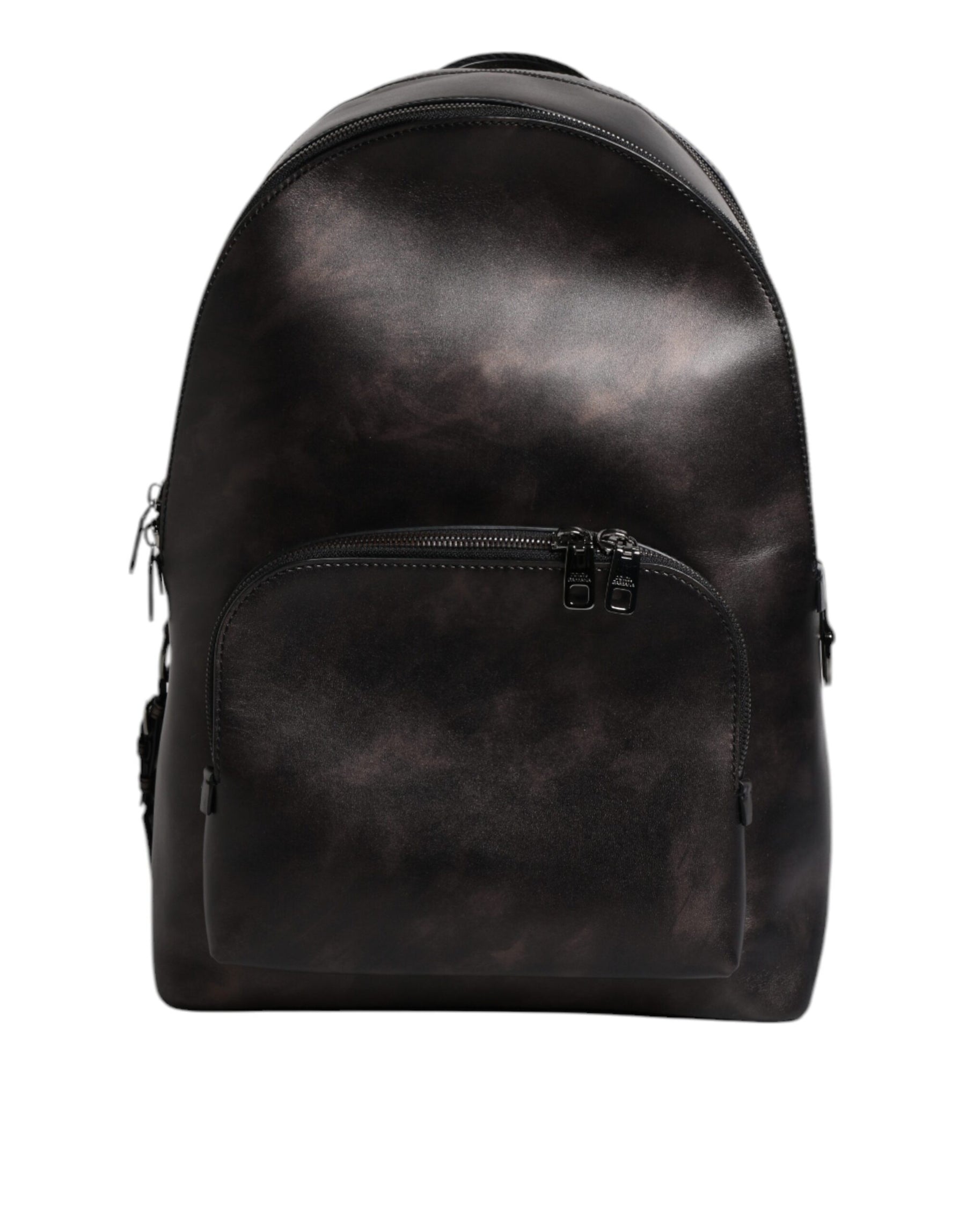 Dolce & Gabbana Bronze Leather School Travel Backpack Bag | Regal Royce