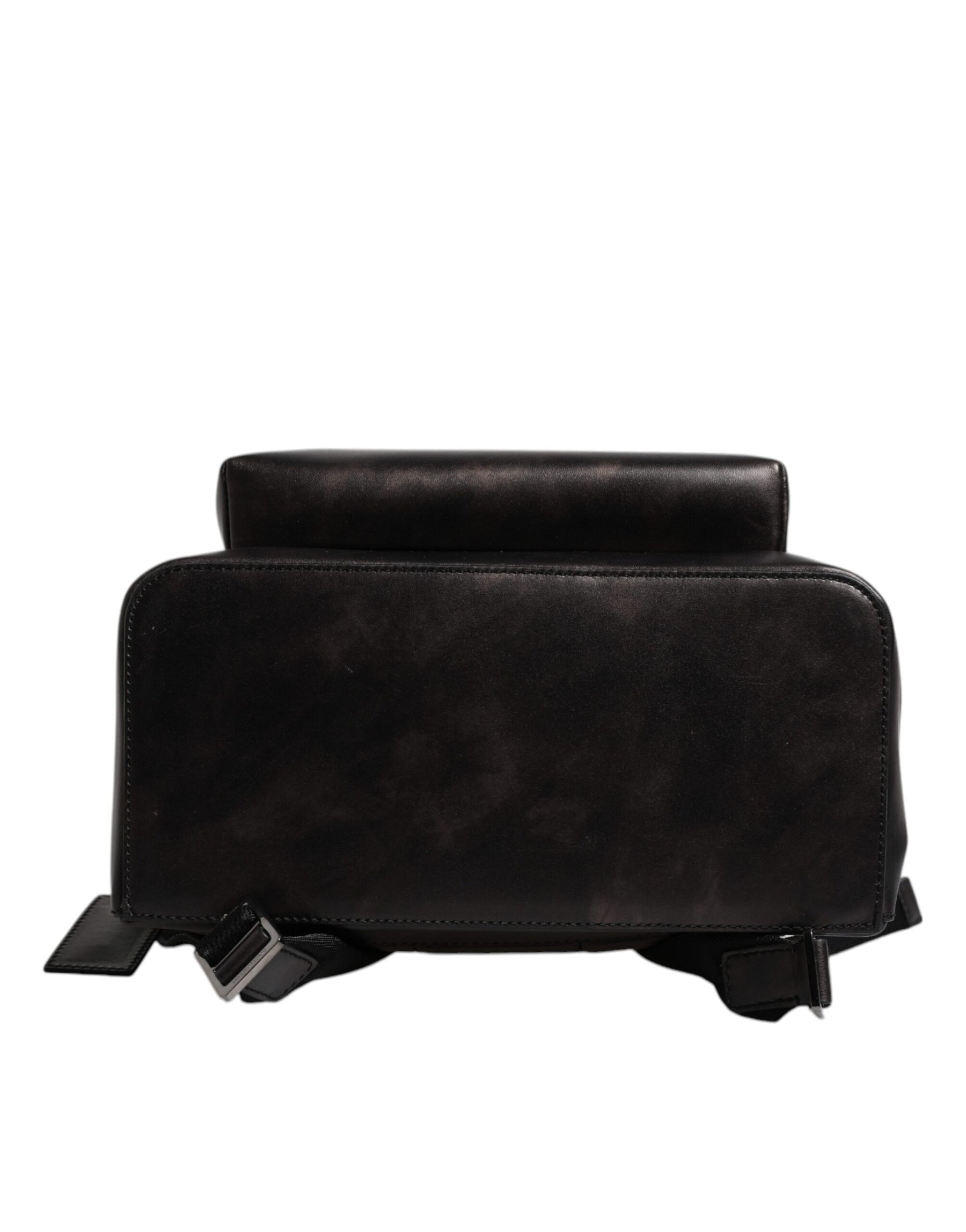 Dolce & Gabbana Bronze Leather School Travel Backpack Bag | Regal Royce