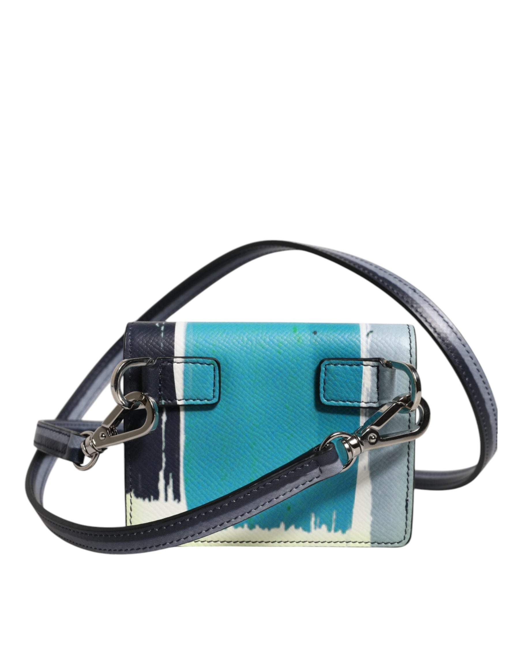 Dolce & Gabbana Multicolor Leather DG Logo Bifold Card Holder Wallet | Regal Royce