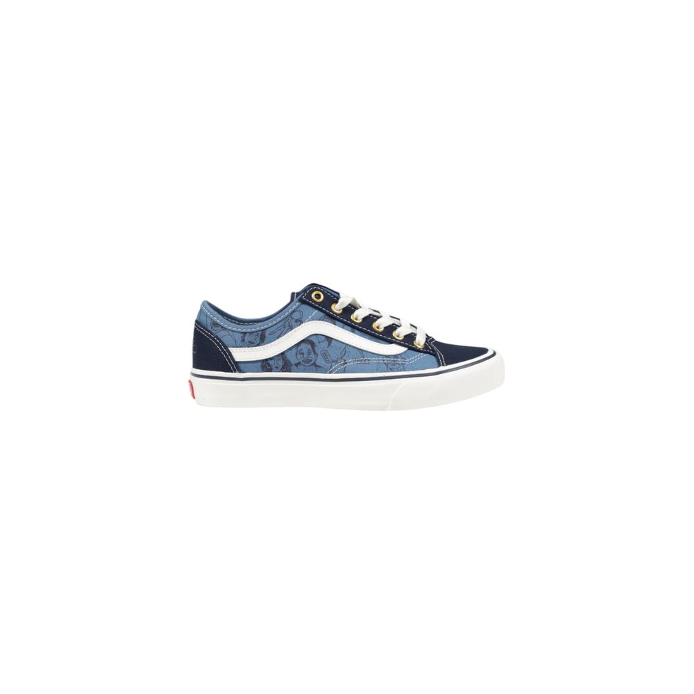 Vans Blue Suede Leather Low Top Sneakers | Regal Royce