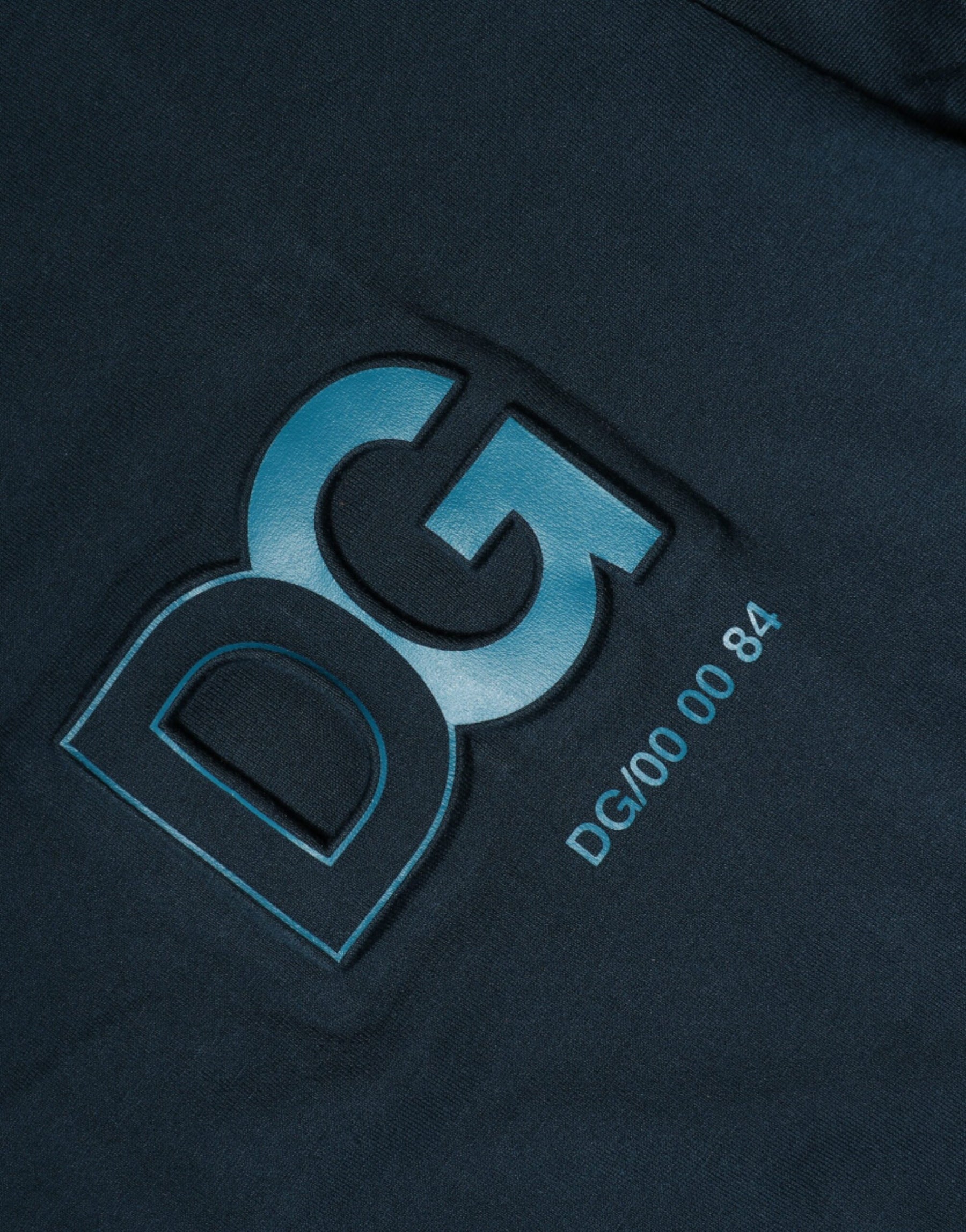Dolce & Gabbana Blue Logo Crew Neck Short Sleeves T-shirt | Regal Royce