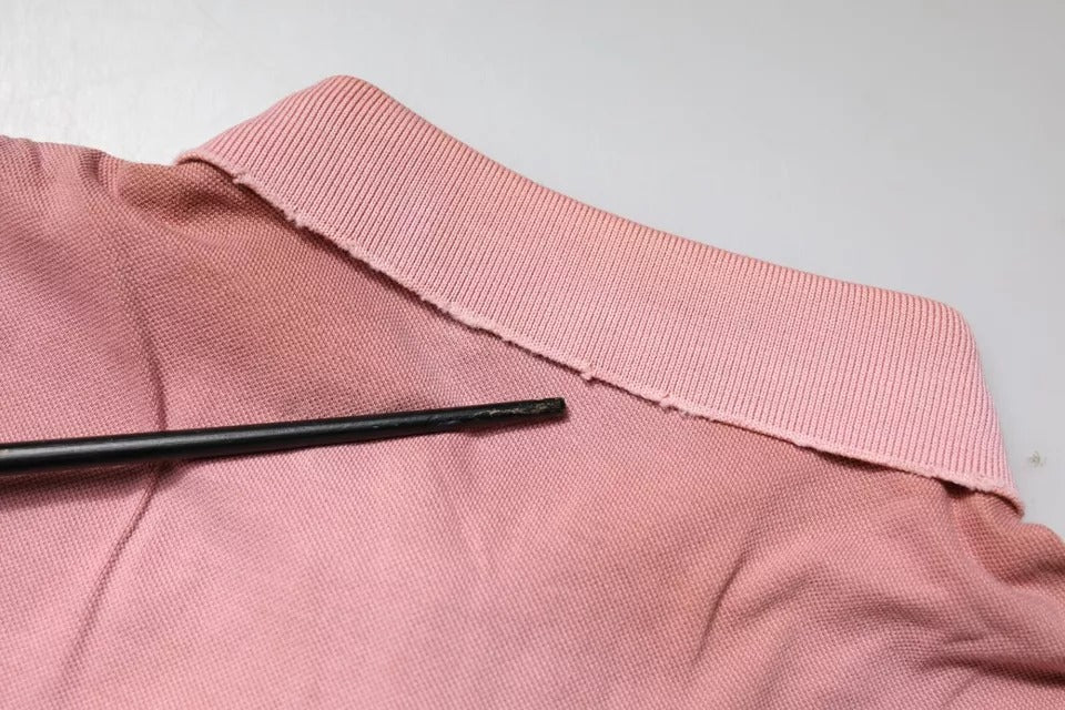 Dolce & Gabbana Pink Crown Collared Short Sleeve Polo T-shirt | Regal Royce