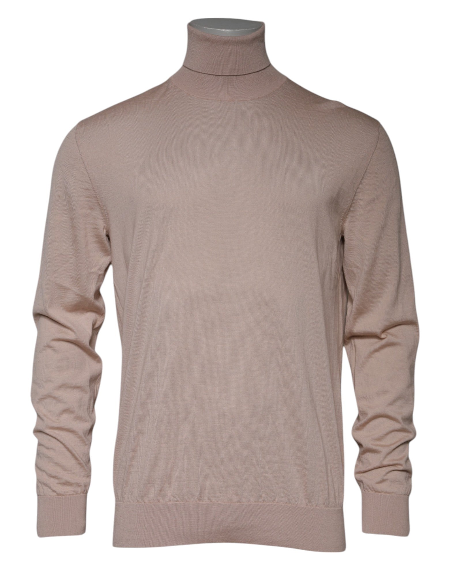 Dolce & Gabbana Beige Cashmere Turtleneck Pullover Sweater | Regal Royce