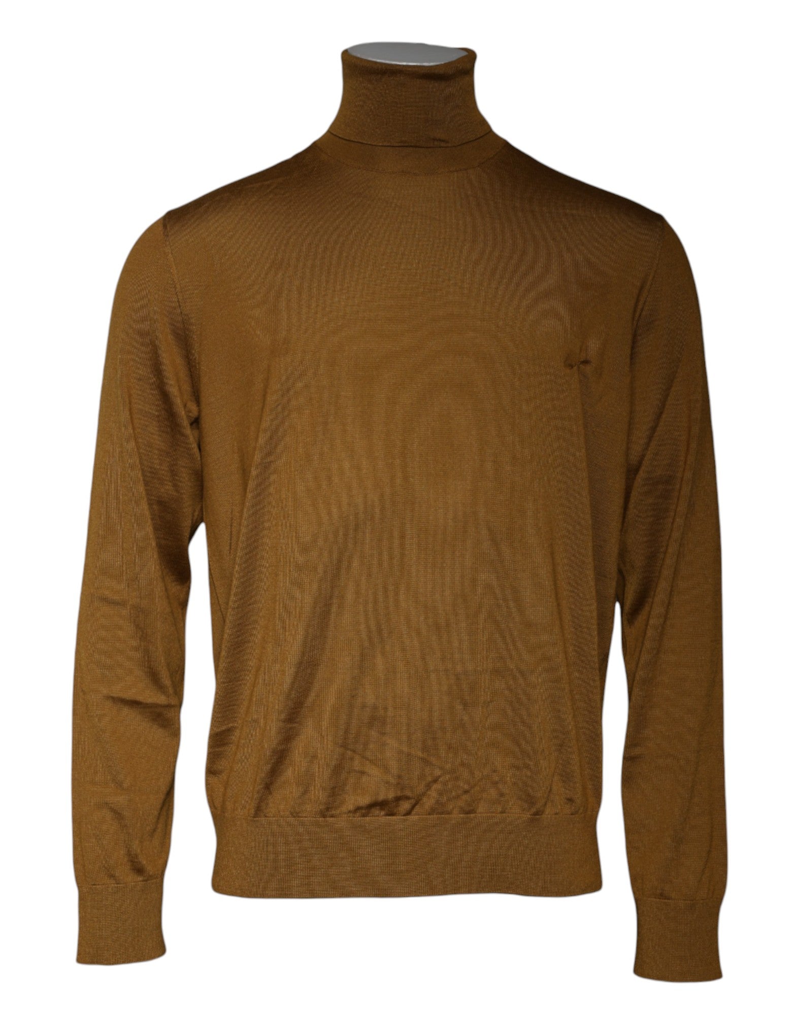 Dolce & Gabbana Brown Cashmere Turtleneck Pullover Sweater | Regal Royce