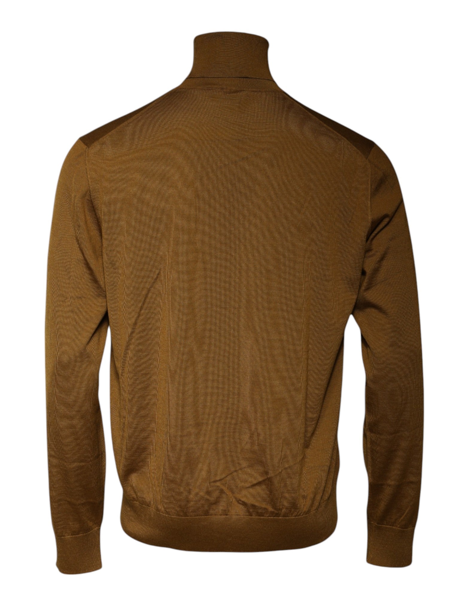 Dolce & Gabbana Brown Cashmere Turtleneck Pullover Sweater | Regal Royce