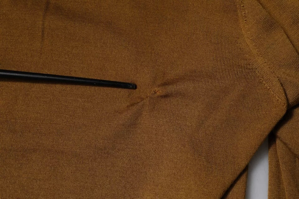 Dolce & Gabbana Brown Cashmere Turtleneck Pullover Sweater | Regal Royce