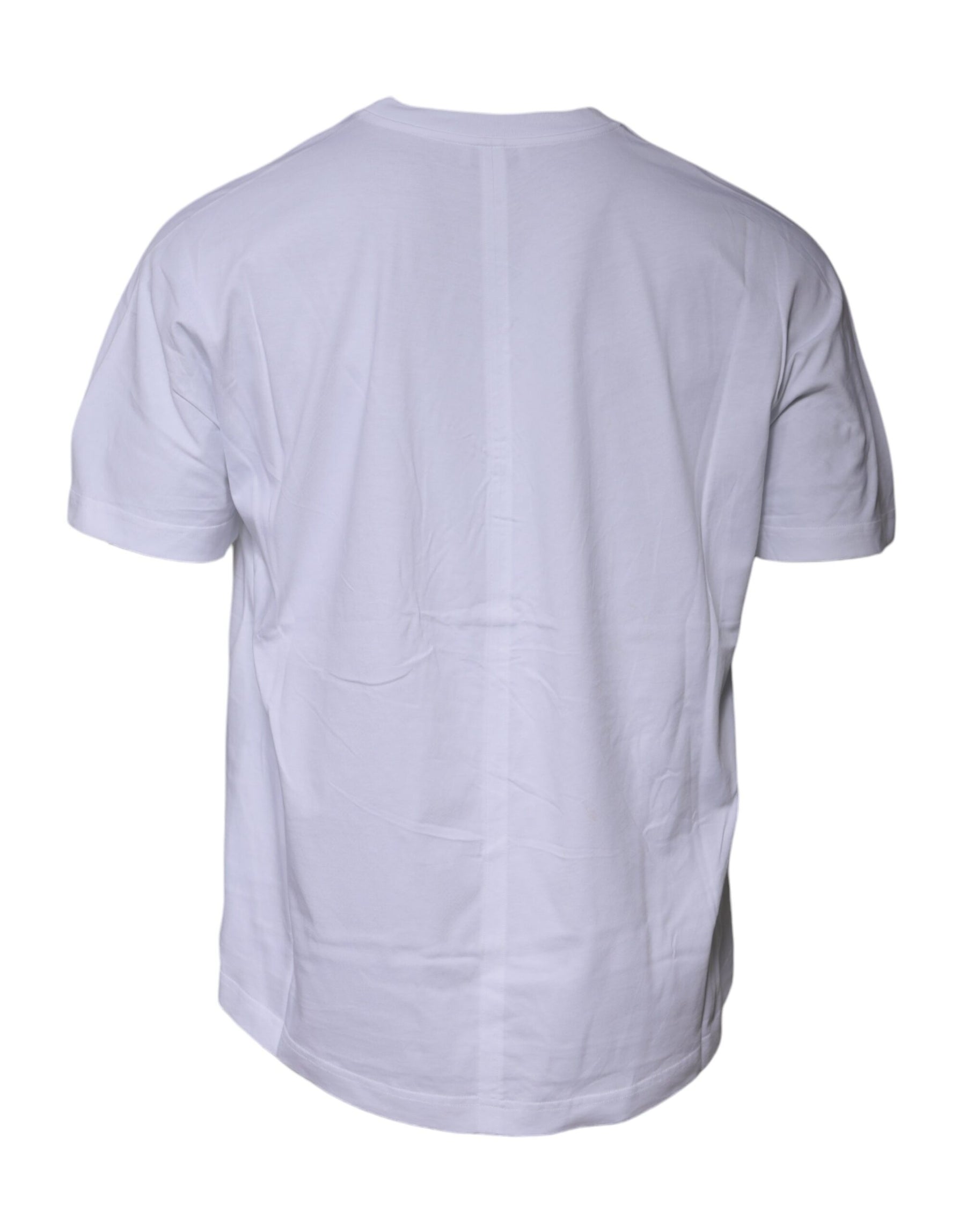 Balenciaga White Logo Cotton Crew Neck Short Sleeves T-shirt | Regal Royce