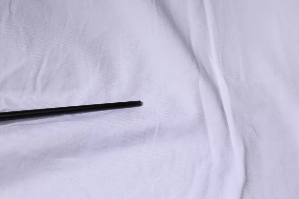 Balenciaga White Logo Cotton Crew Neck Short Sleeves T-shirt | Regal Royce