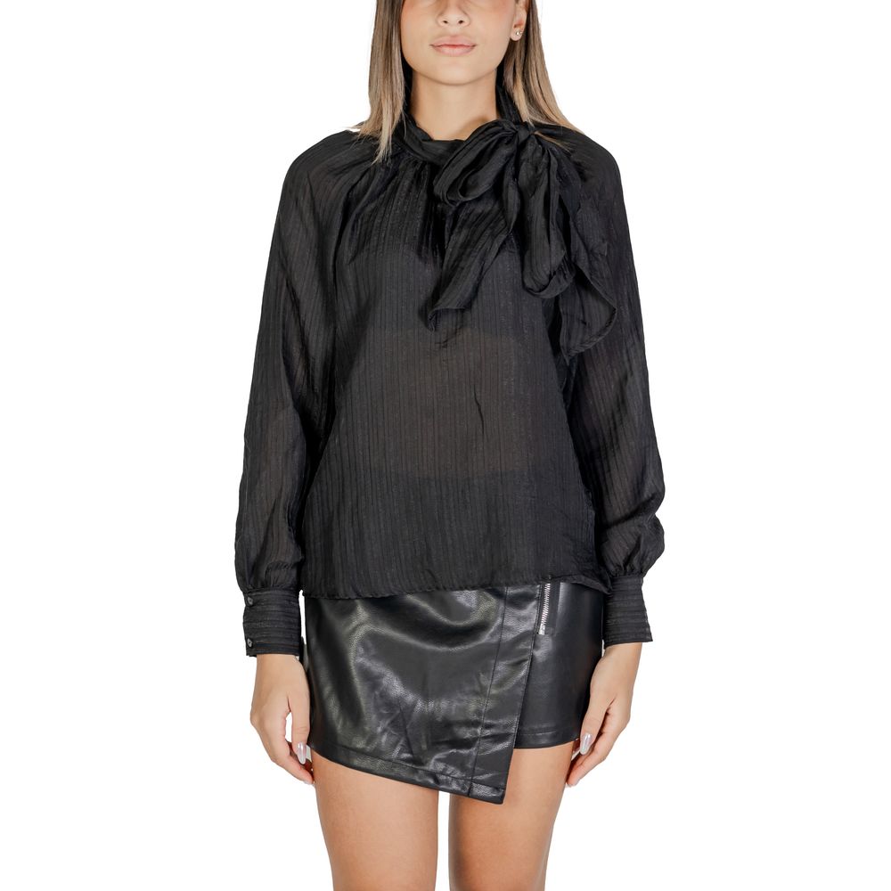 Jacqueline De Yong Black Polyester Blouse | Regal Royce