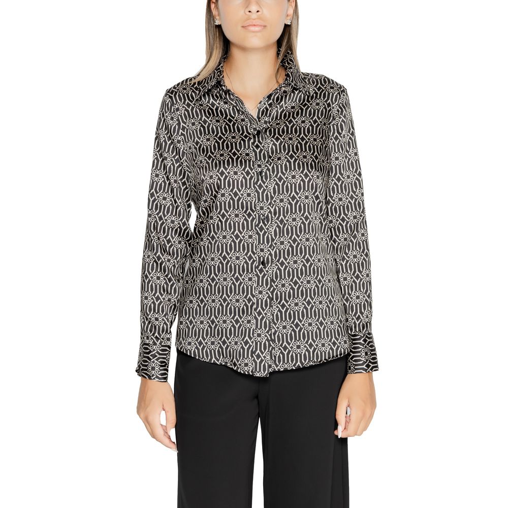 Rinascimento Black Polyester Blouse | Regal Royce