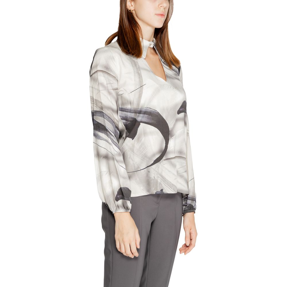 Rinascimento Gray Viscose Blouse | Regal Royce