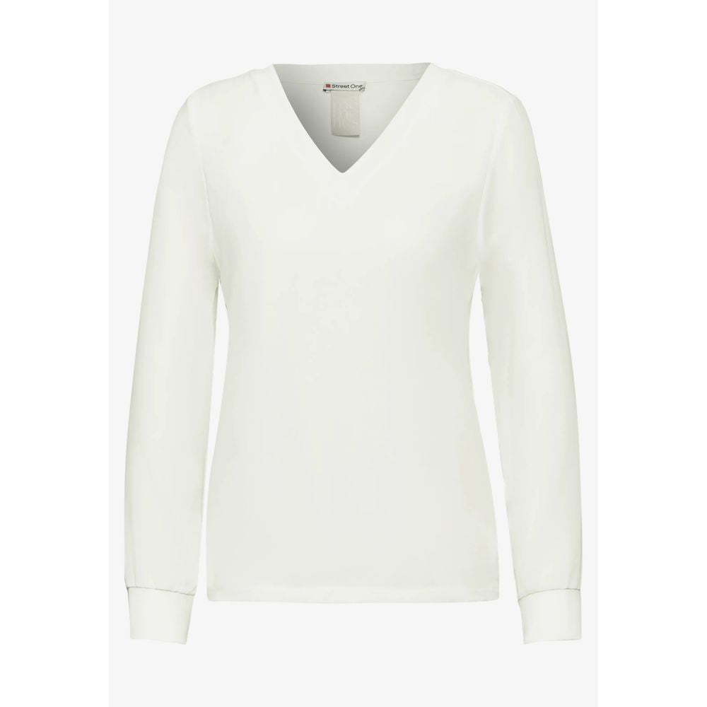 Street One White Viscose Blouse