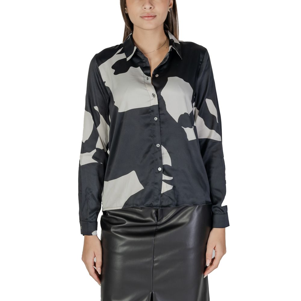 Only Black Recycled Polyester Blouse | Regal Royce