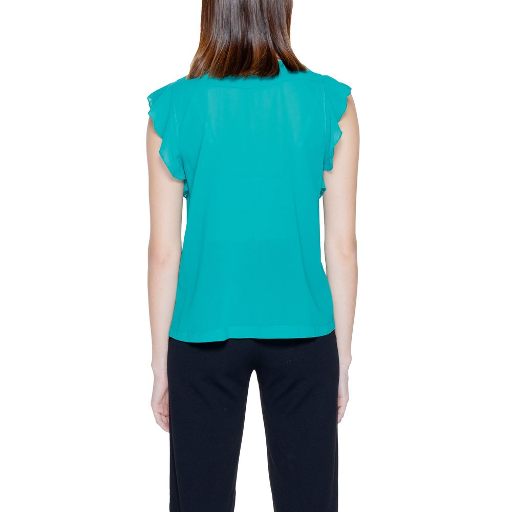 Rinascimento Green Polyester Blouse | Regal Royce