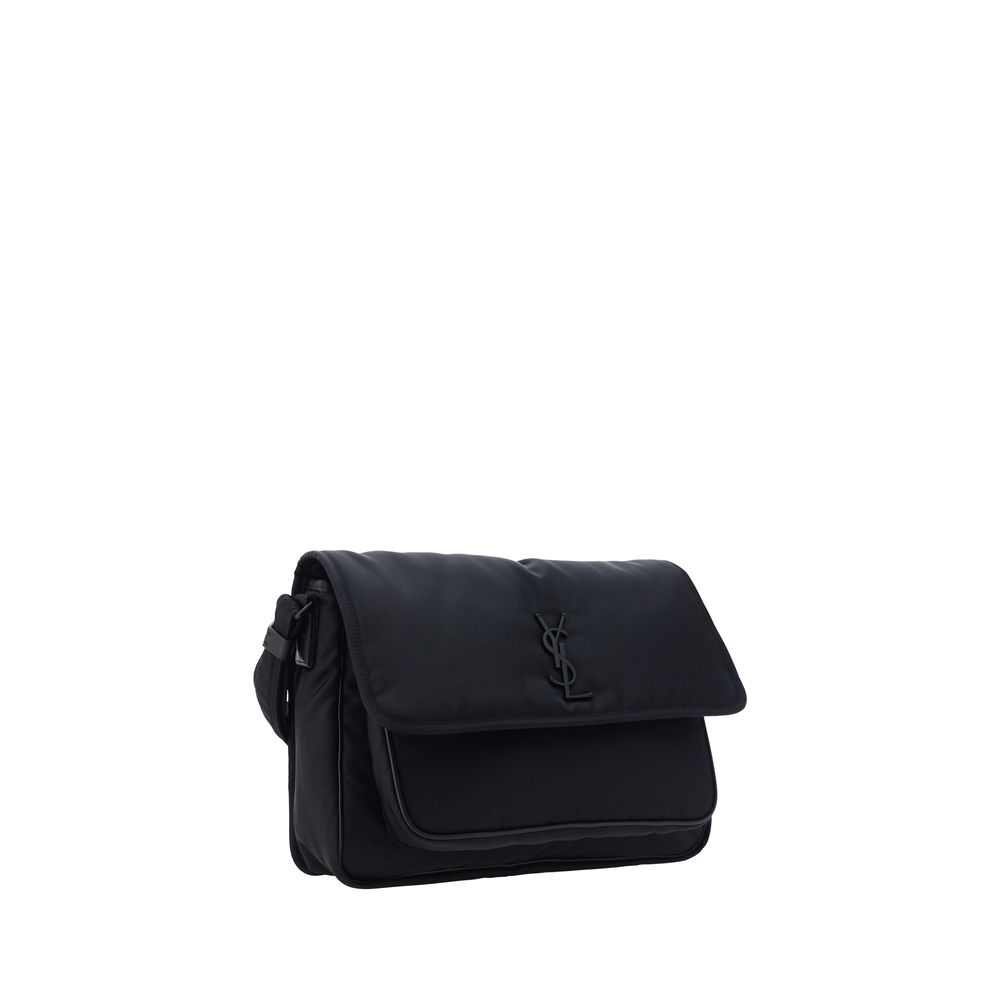 Saint Laurent Black Polyamide Shoulder Bag | Regal Royce