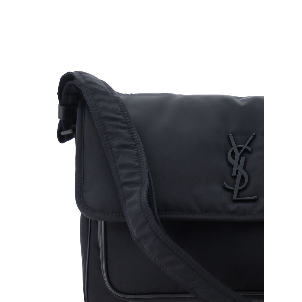 Saint Laurent Black Polyamide Shoulder Bag | Regal Royce