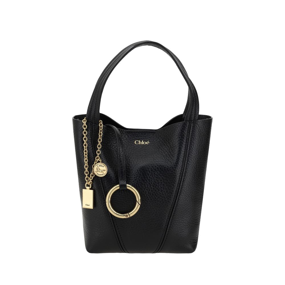 Chloé Black Calf Leather Bos Taurus Shoulder Bag | Regal Royce