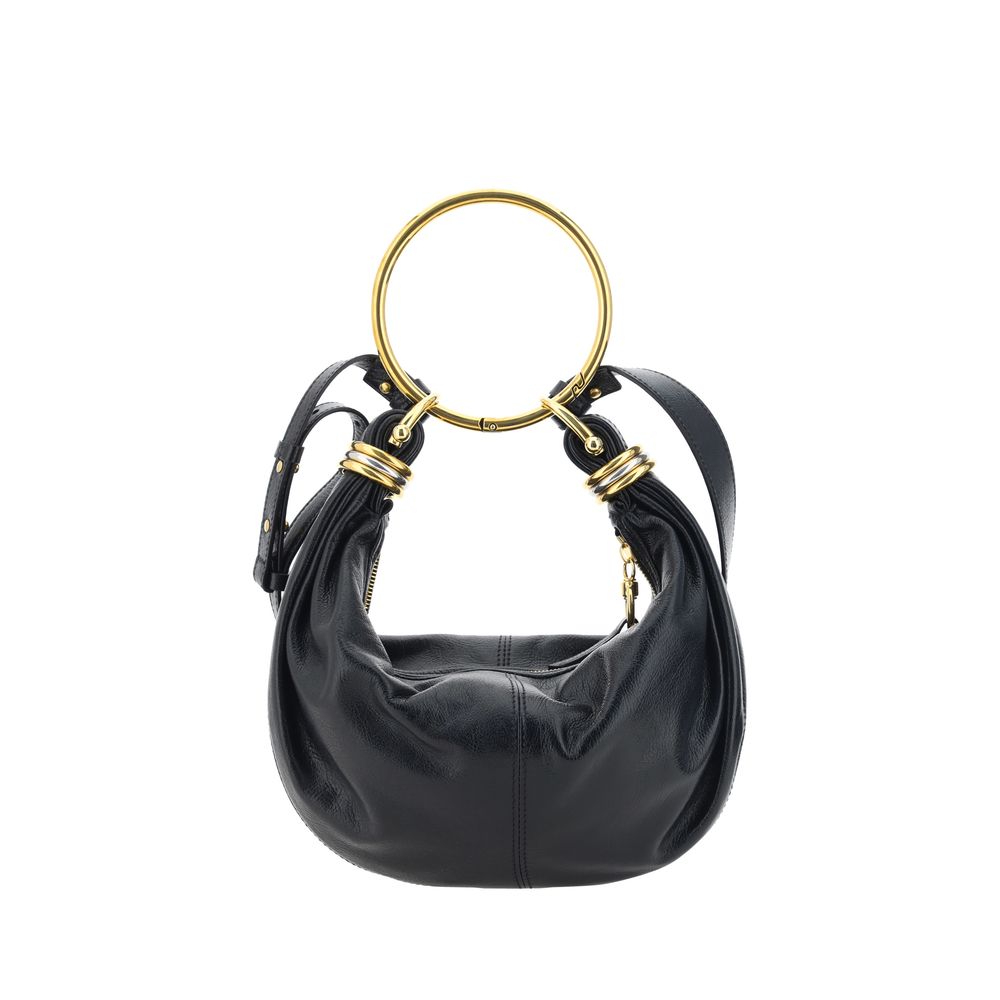 Chloé Black Calf Leather Bos Taurus Handbag | Regal Royce