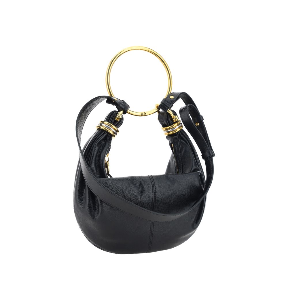 Chloé Black Calf Leather Bos Taurus Handbag | Regal Royce