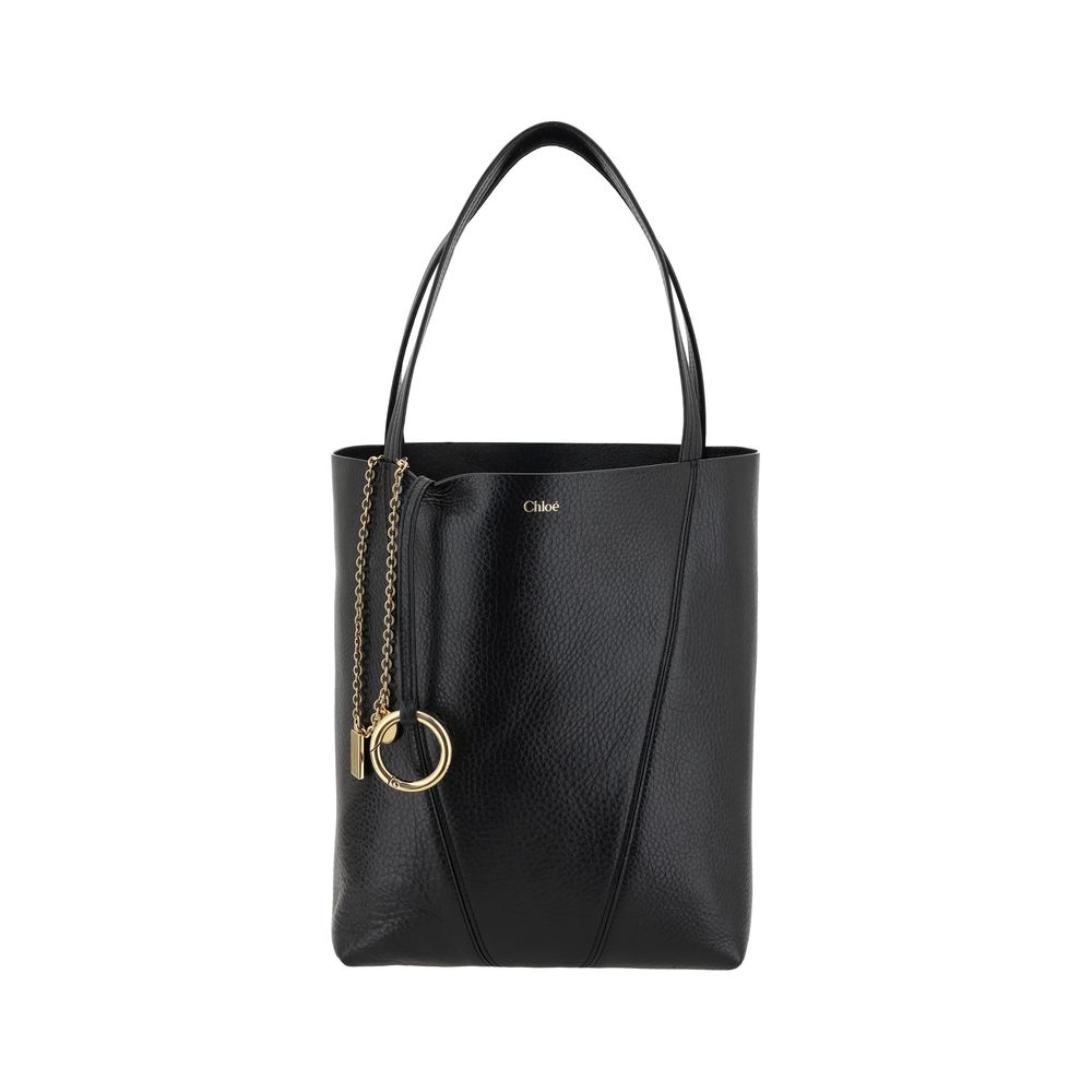 Chloé Black Calf Leather Bos Taurus Shoulder Bag | Regal Royce