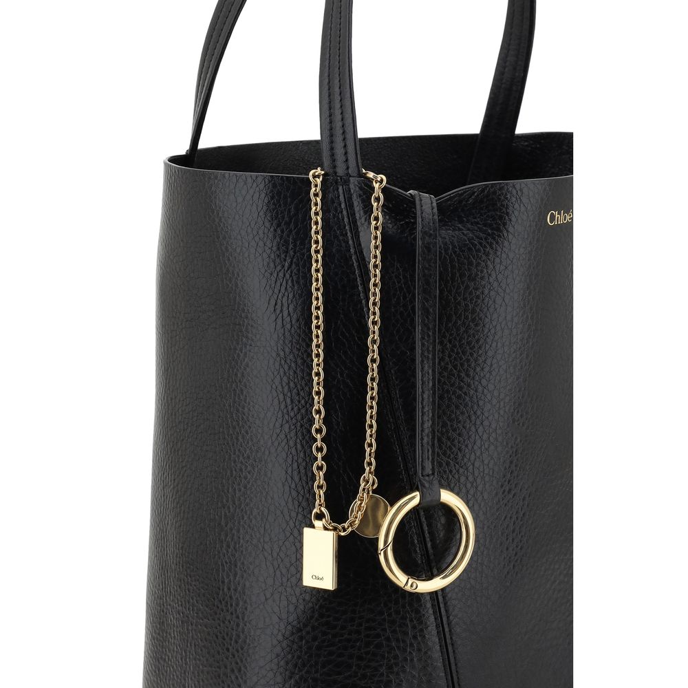 Chloé Black Calf Leather Bos Taurus Shoulder Bag | Regal Royce