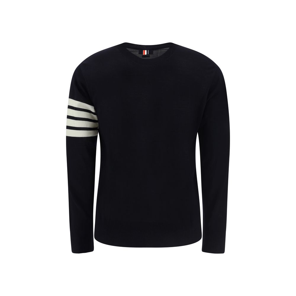 Thom Browne Blue Fleece Wool Sweatshirt | Regal Royce