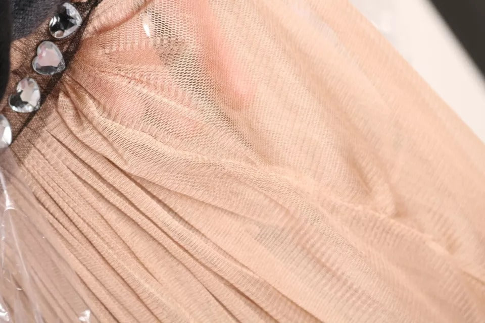 Dolce & Gabbana Brown Silk Sleeveless Shift Maxi Dress | Regal Royce
