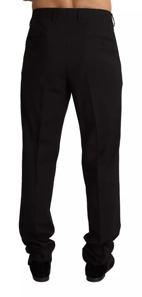 Dolce & Gabbana Black Dress Formal Skinny Pants | Regal Royce