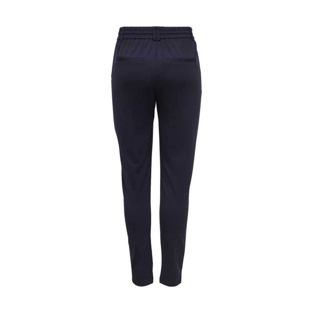 Only Blue Viscose Casual Pants | Regal Royce
