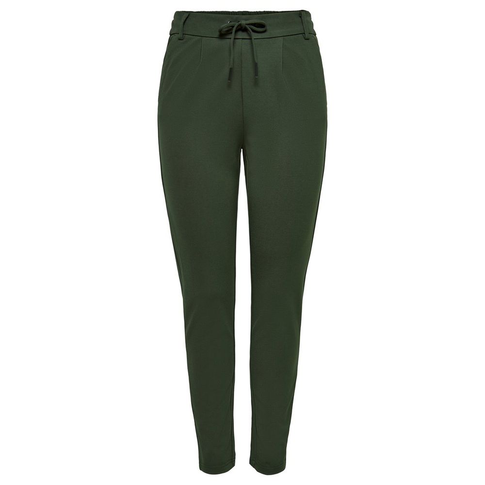 Only Green Viscose Casual Pants | Regal Royce