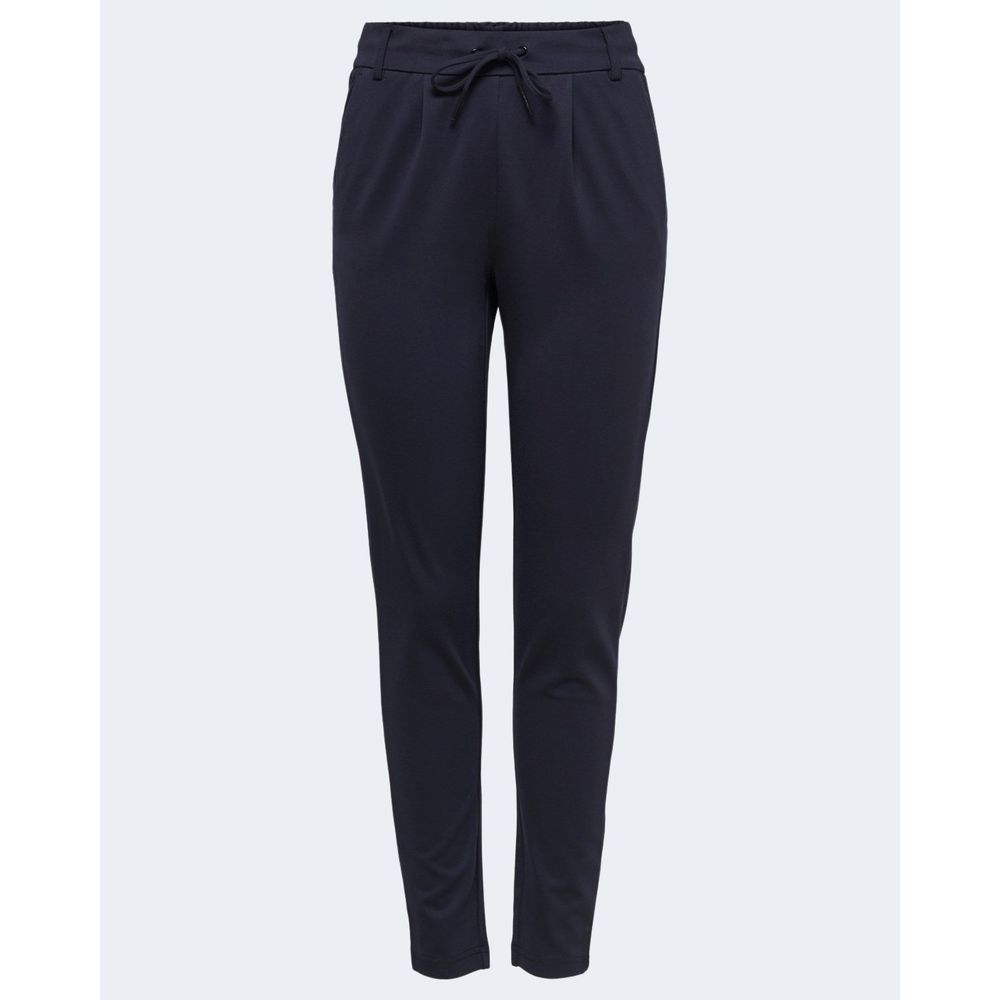 Only Blue Viscose Casual Pants | Regal Royce