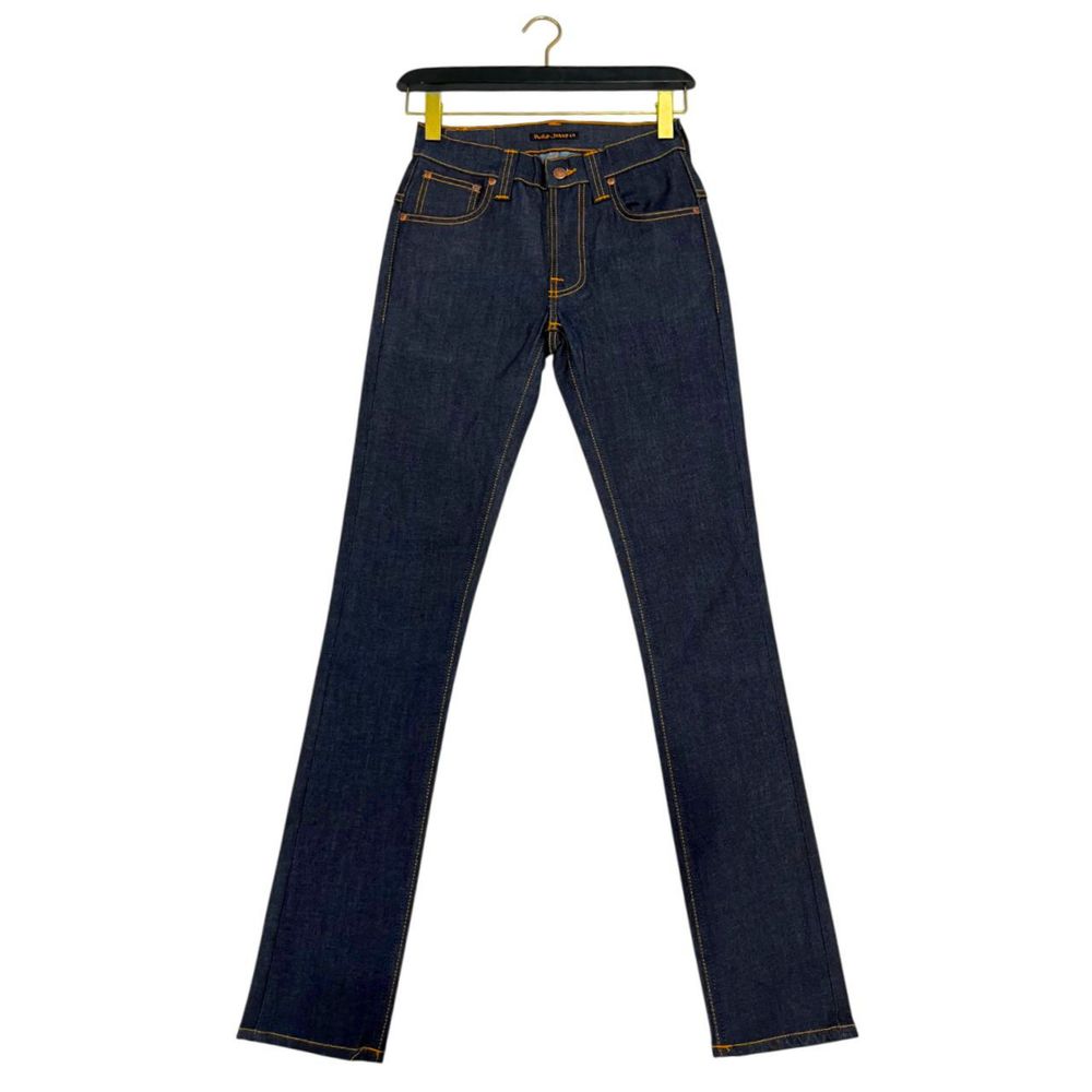 Nudie Jeans Blue Cotton Women's Jeans | Regal Royce