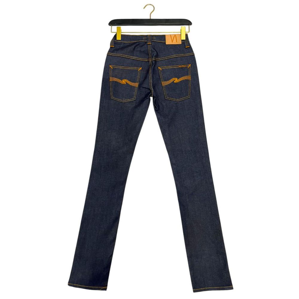 Nudie Jeans Blue Cotton Women's Jeans | Regal Royce