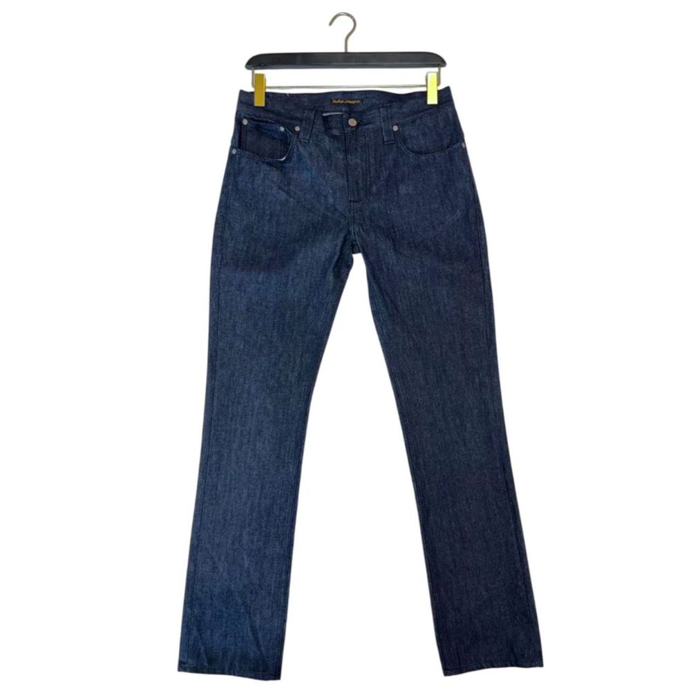 Nudie Jeans Blue Cotton Men Jeans | Regal Royce