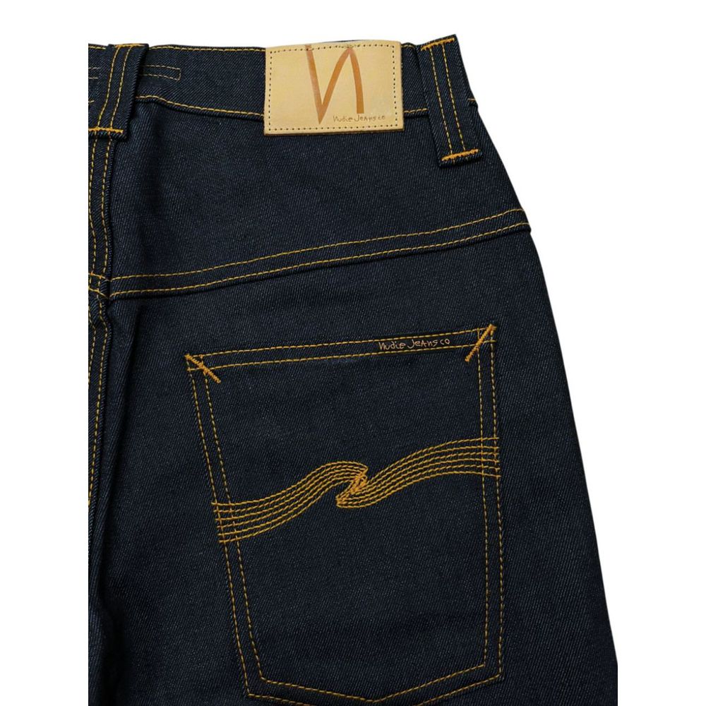 Nudie Jeans Blue Cotton Jeans Denim | Regal Royce