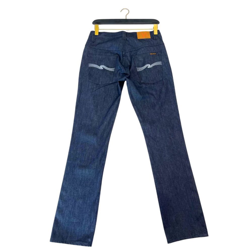 Nudie Jeans Blue Cotton Jeans Denim | Regal Royce