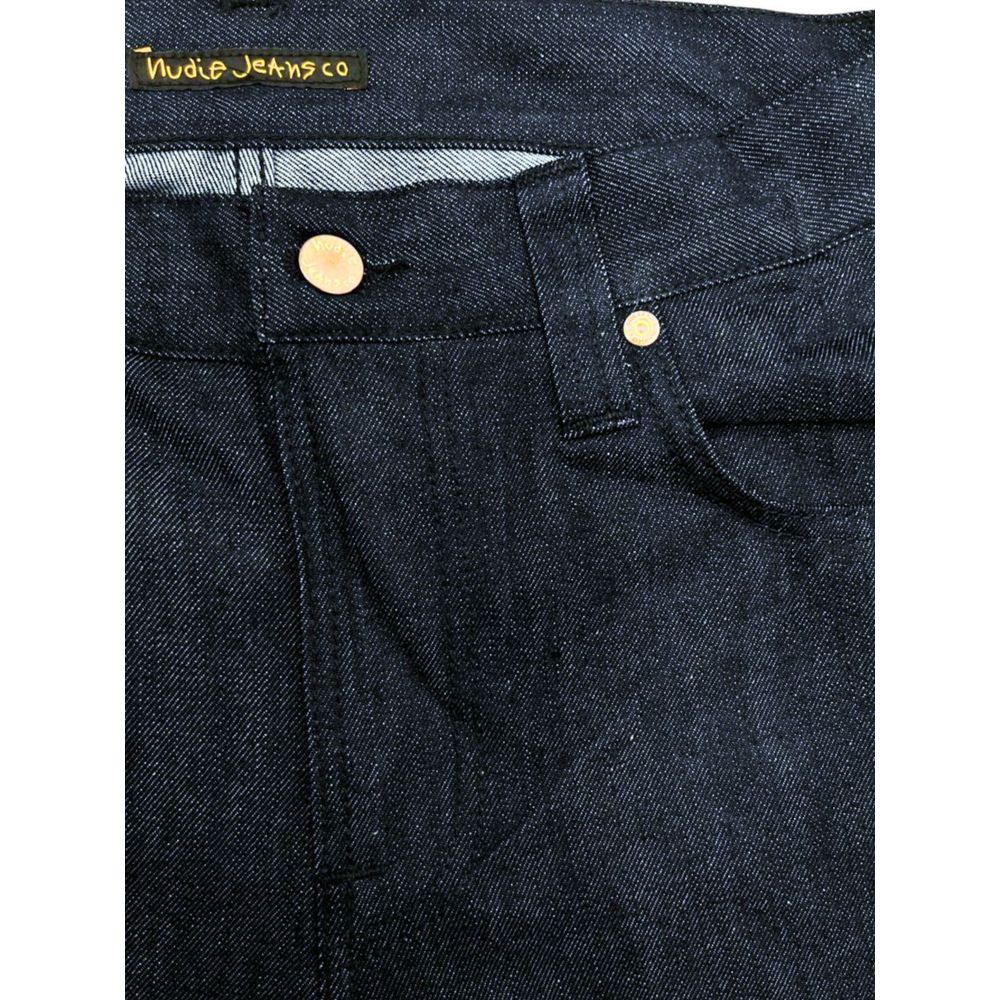 Nudie Jeans Blue Cotton Jeans Denim | Regal Royce