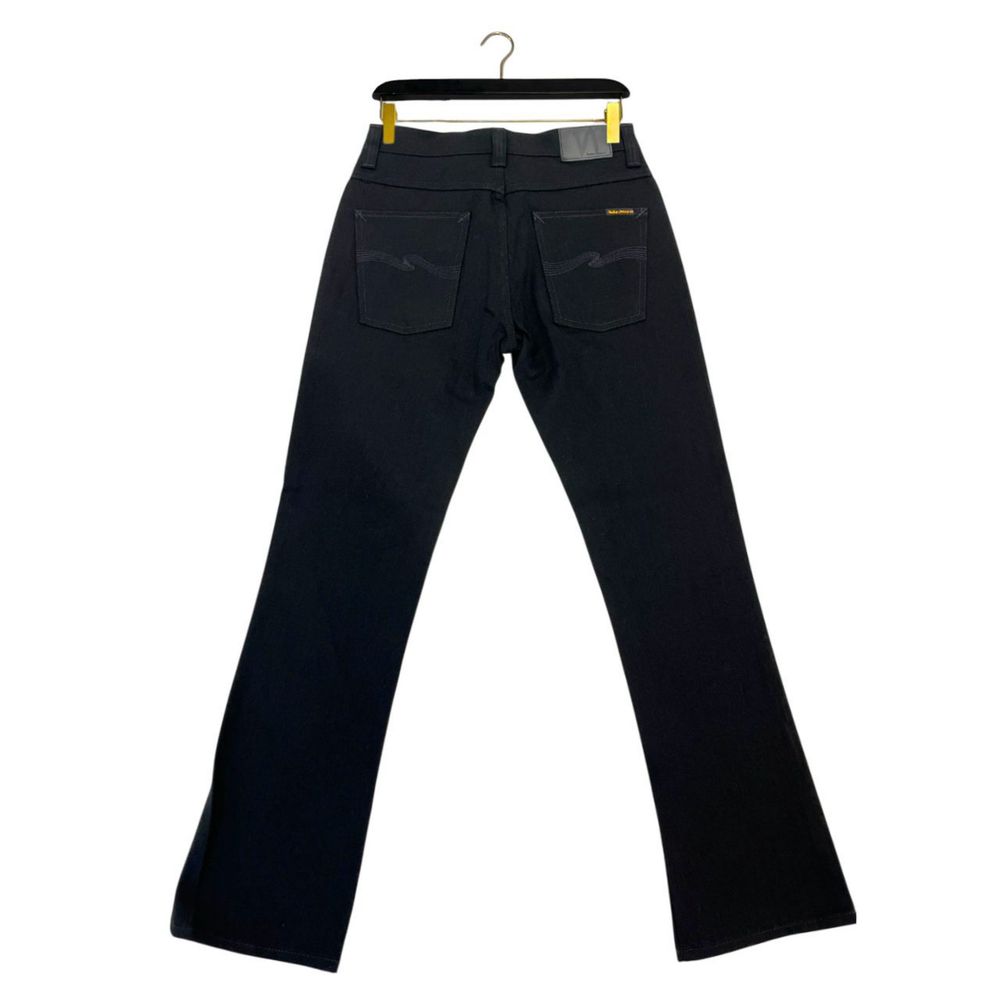 Nudie Jeans Black Cotton Men Jeans | Regal Royce