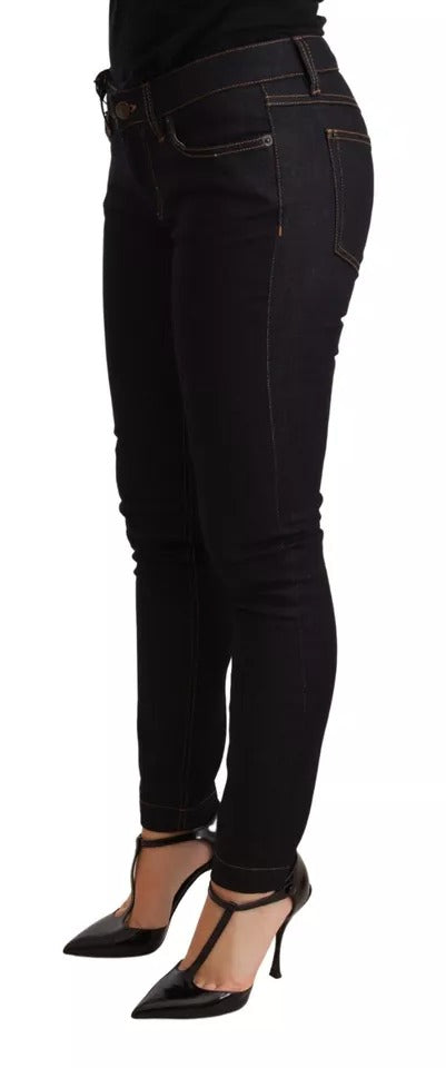 Dolce & Gabbana Blue Cotton Stretch Slim Fit Denim Jeans | Regal Royce