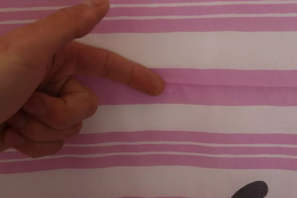 Dolce & Gabbana Pink White Striped Cotton Wrap Shawl Scarf | Regal Royce