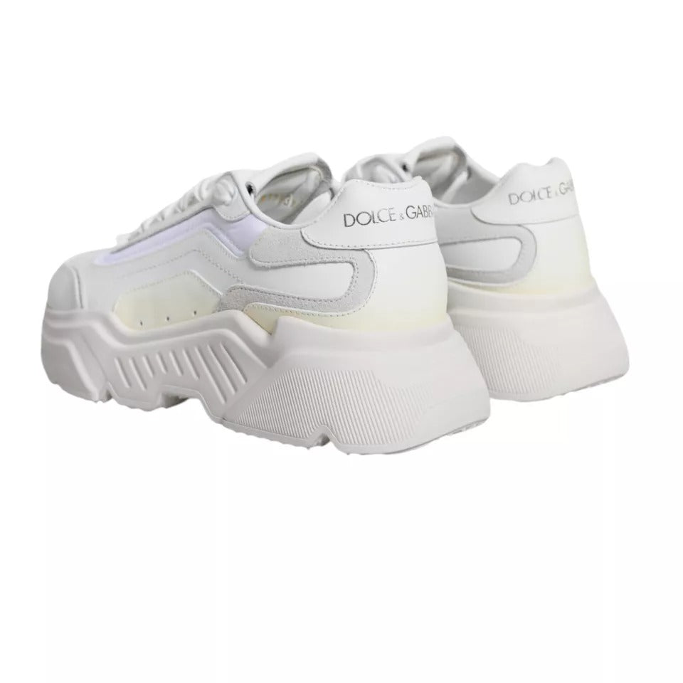 Dolce & Gabbana White Daymaster Low Top Sneakers Shoes | Regal Royce