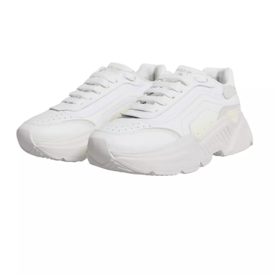 Dolce & Gabbana White Daymaster Low Top Sneakers Shoes | Regal Royce