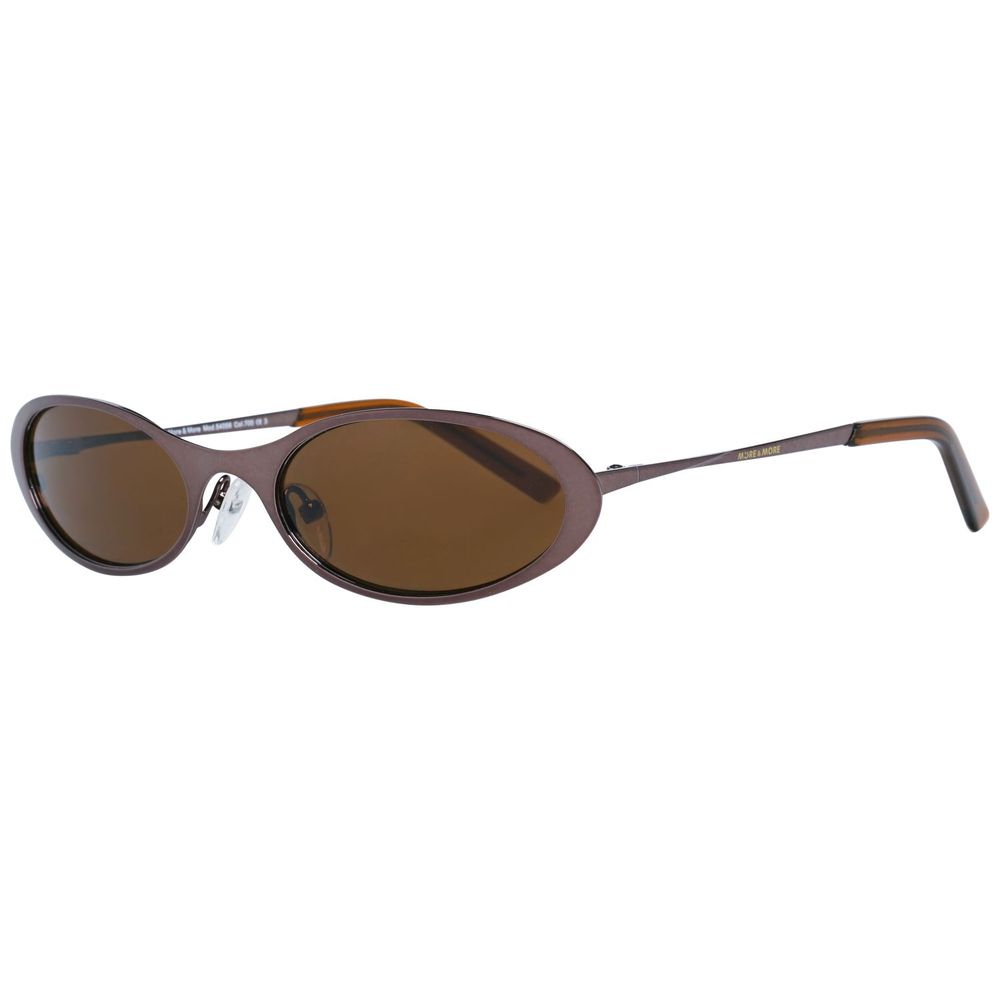 More & More Brown Metal Sunglasses | Regal Royce