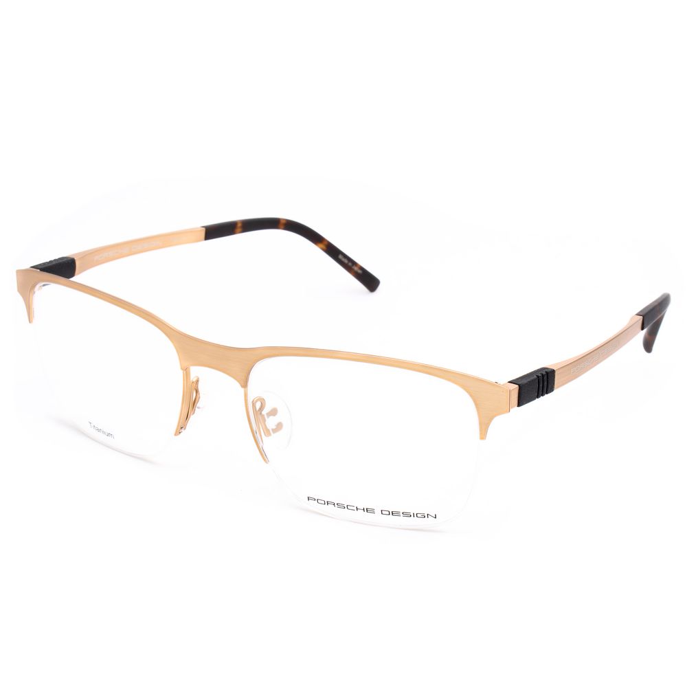 Porsche Gold Titanium Glasses (Frames) | Regal Royce