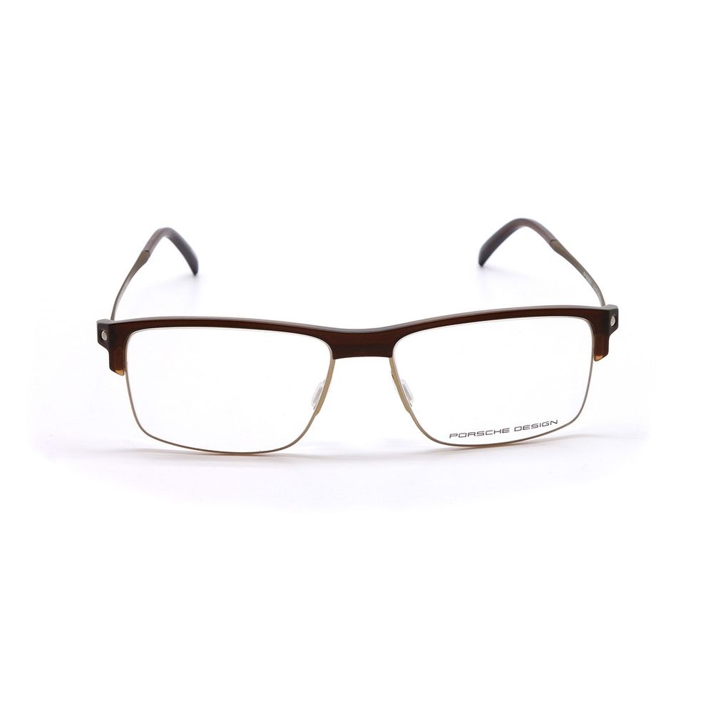Porsche Brown Metal Glasses (Frames) | Regal Royce