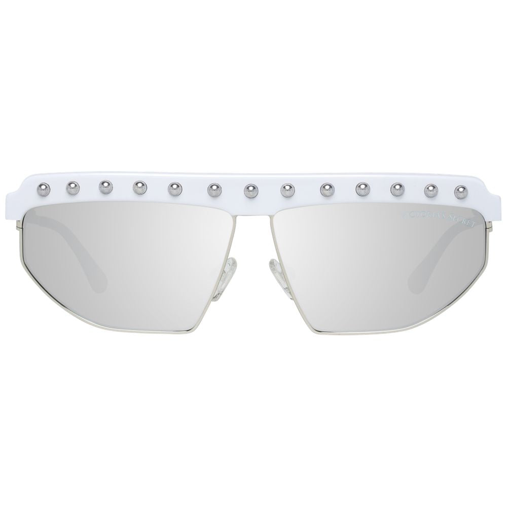 Victoria's Secret White Metal Sunglasses | Regal Royce