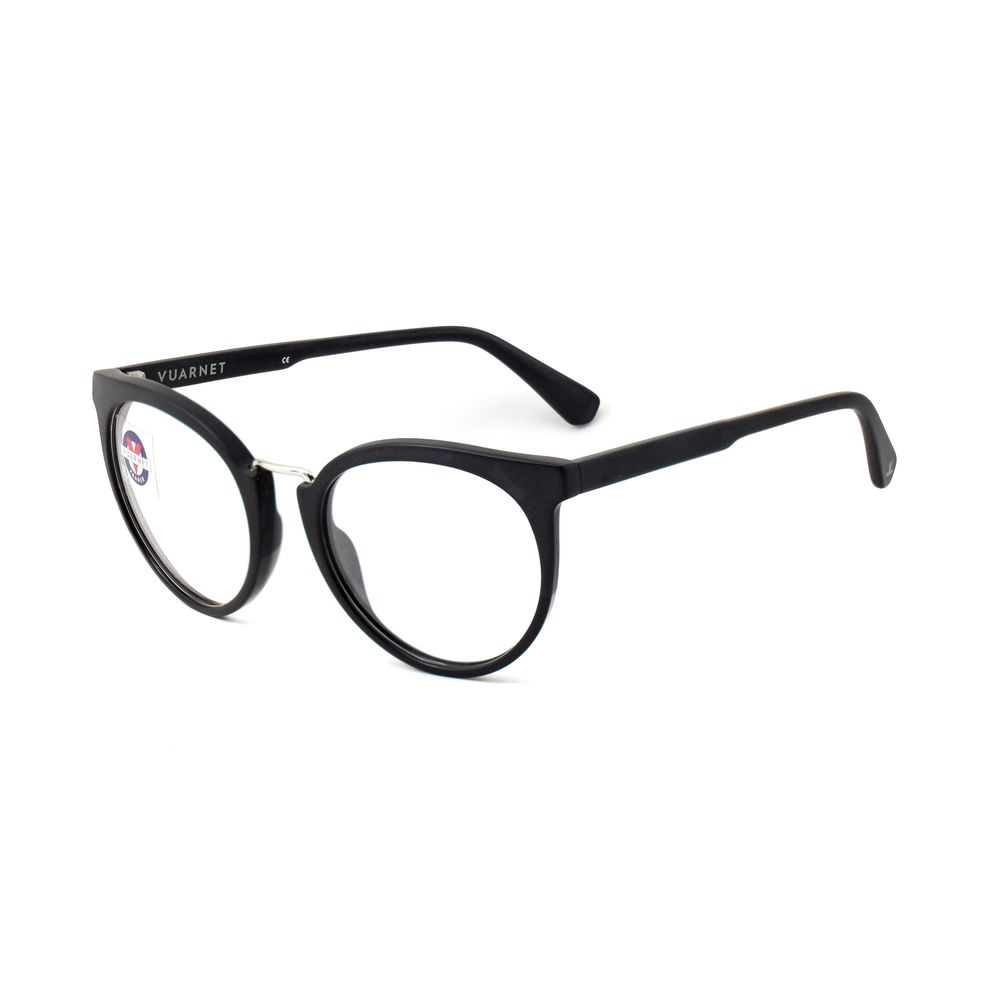 Vuarnet Black Acetate Glasses (Frames) | Regal Royce