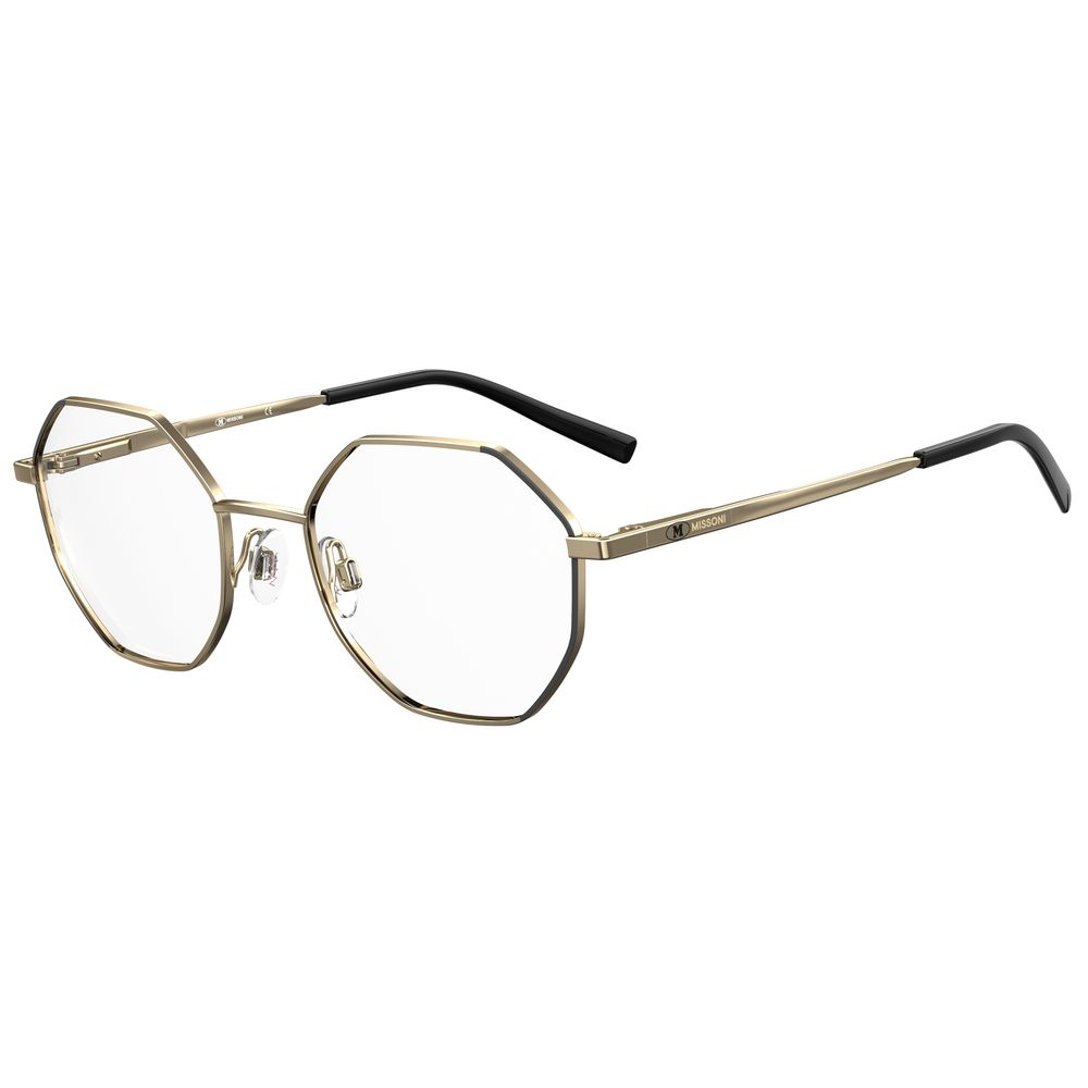 M Missoni Black Metal Glasses (Frames) | Regal Royce
